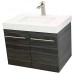 WindBay 36" wall mount floating bathroom vanity sink set. Vanities sink Dark Grey - B0184G9FL6